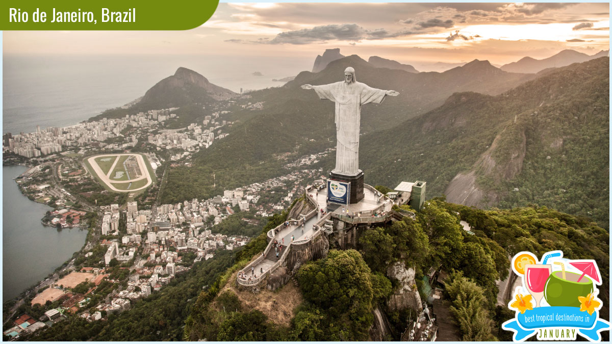 Best Tropical Destinations in January - Rio de Janeiro, Brazil