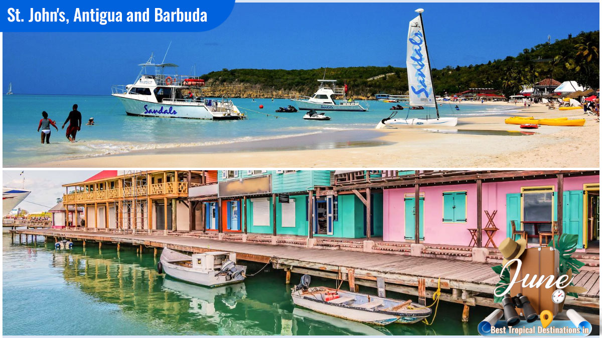 Best Tropical Destinations in June - St. John's, Antigua and Barbuda