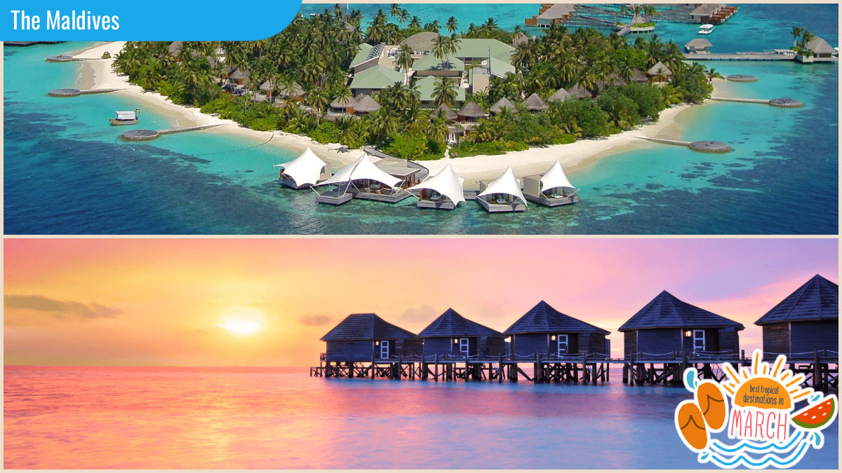 Best Tropical Destinations in March - The Maldives