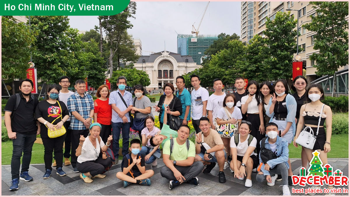 Ho Chi Minh City is one of the best places to visit in December