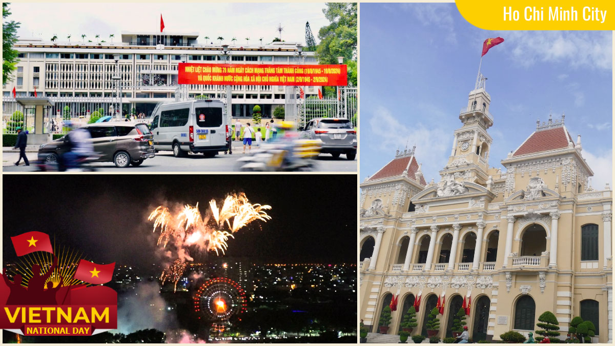 National Day in Vietnam in Ho Chi Minh City