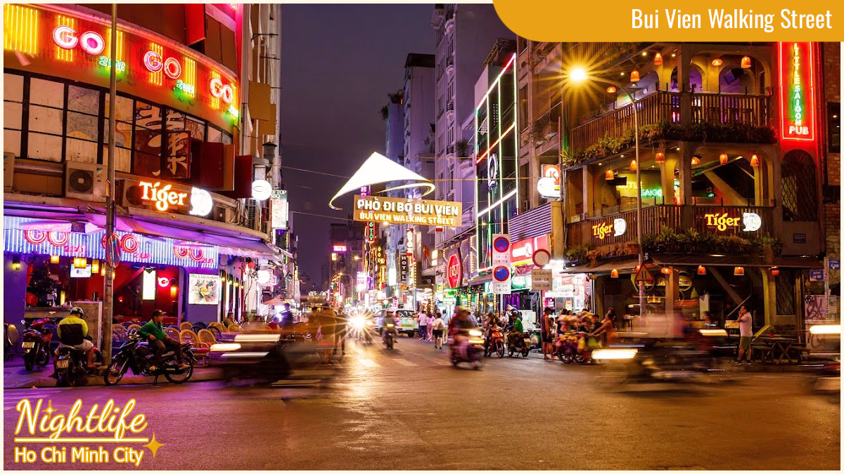 Spots for Nightlife Ho Chi Minh Experiences - Bui Vien Street