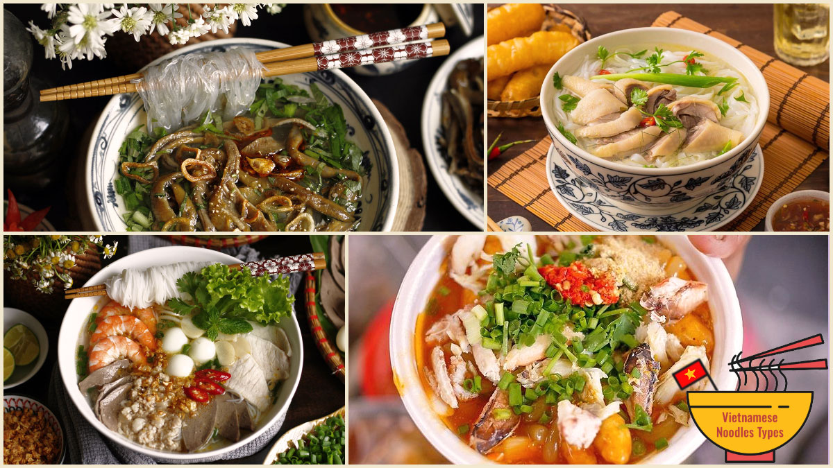 There are many Vietnamese noodles types