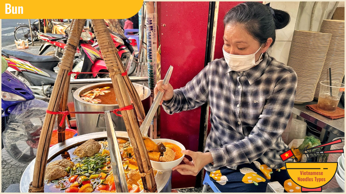 Vietnamese Noodles Types - Bun