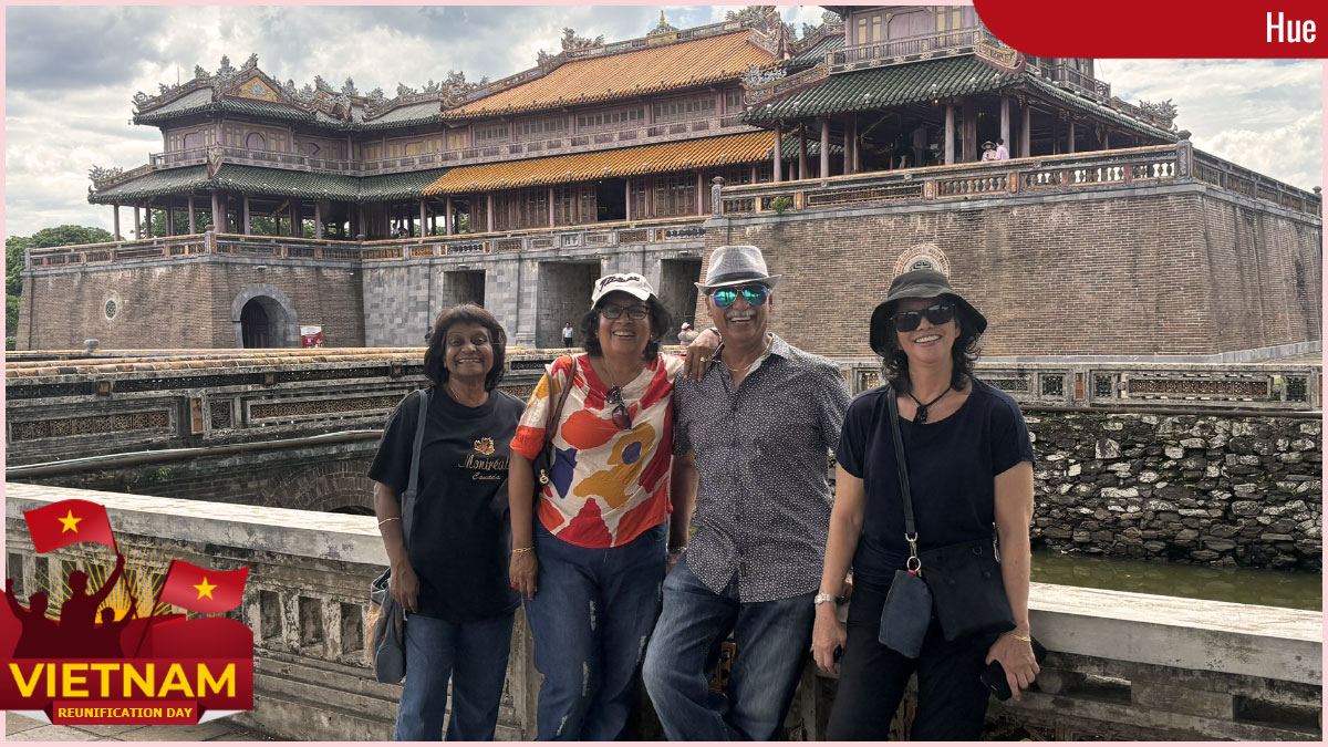 Vietnamese Reunification Day in Hue