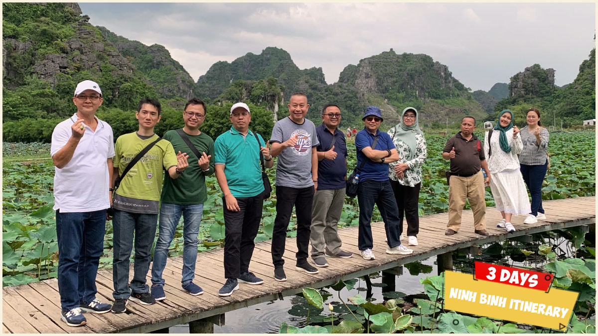 3 to 4 days is the ideal duration for a Ninh Binh itinerary