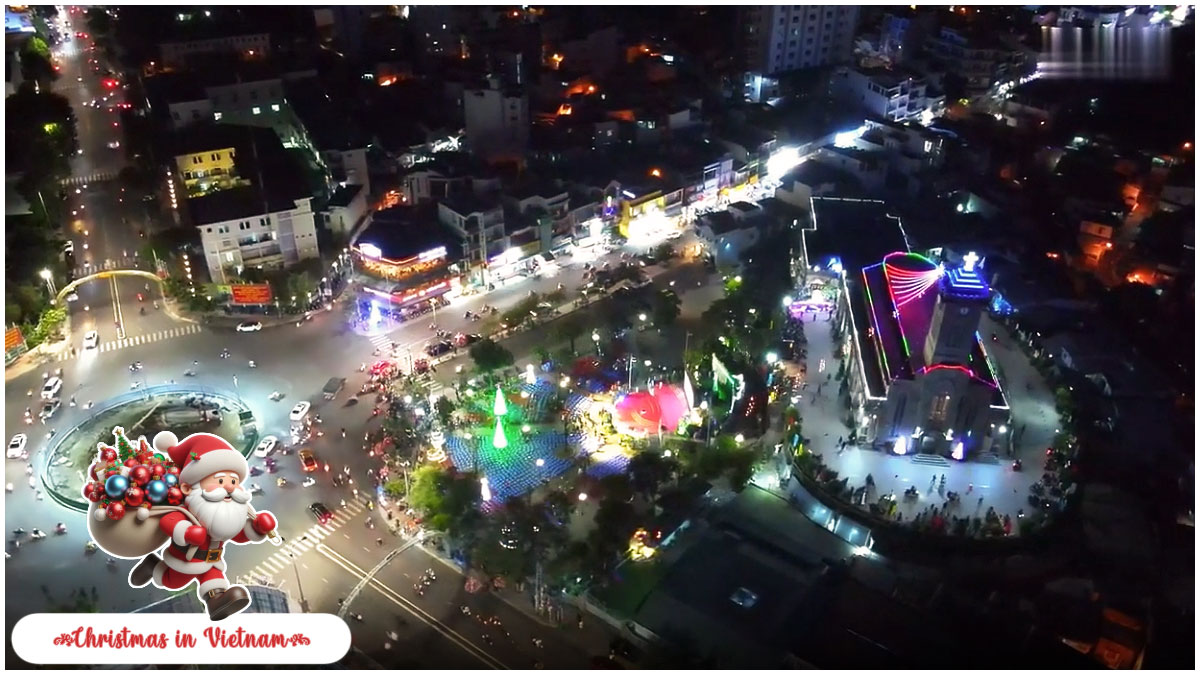 Christmas in Vietnam Christmas celebration in Nha Trang Cathedral - Khanh Hoa Province