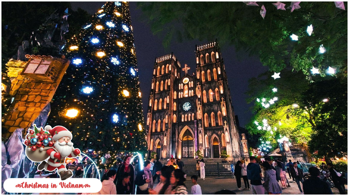 Christmas in Vietnam Christmas celebration in St. Joseph’s Cathedral - Hanoi