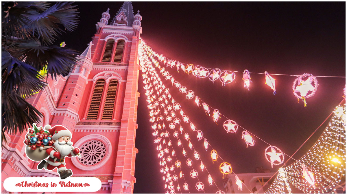 Christmas in Vietnam Christmas celebrations in Tan Dinh Church - Ho Chi Minh City