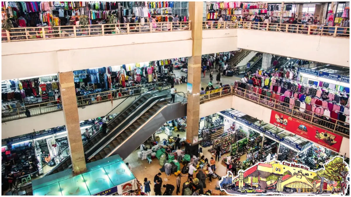 Dong Xuan Market Hanoi offers countless treasures waiting to be discovered