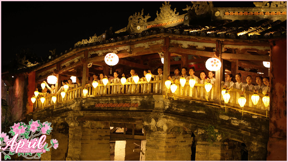 Experience local lantern festivals during pleasant Vietnam weather in April