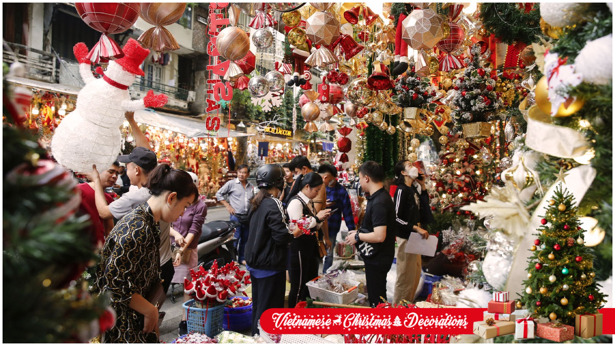 Experience the magic of Vietnamese Christmas decorations for a unique experience