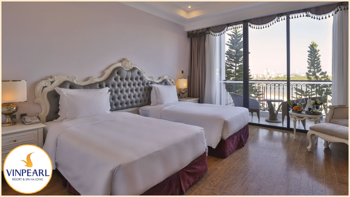 Luxurious accommodation at Vinpearl Halong Bay