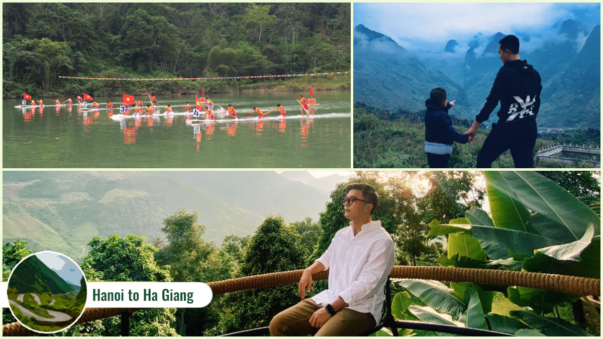 Places on a Hanoi to Ha Giang journey - Bac Me District