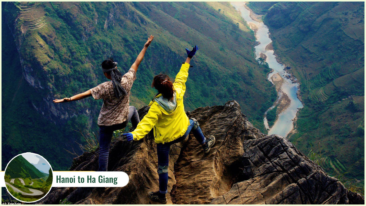 Places on a Hanoi to Ha Giang journey - Ma Pi Leng Pass