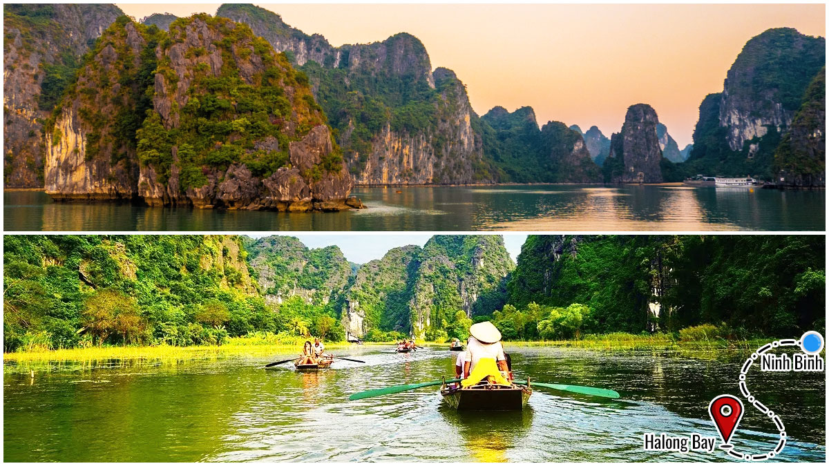 Read our Ninh Binh to Halong Bay (A-Z guide) to find the perfect time for your journey