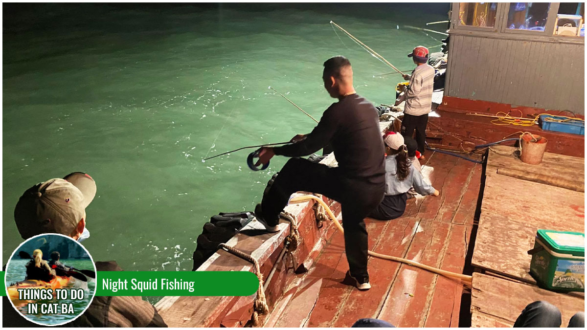 Things to Do in Cat Ba - Night Squid Fishing