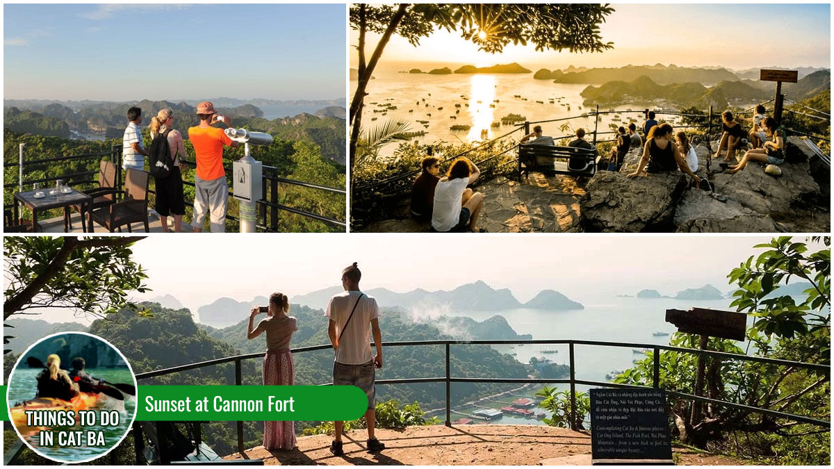 Things to Do in Cat Ba - Sunset at Cannon Fort