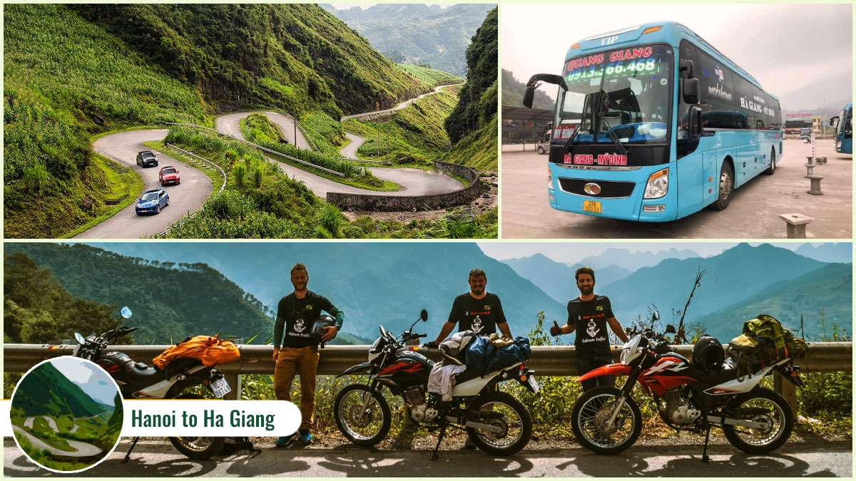 Transportation options from Hanoi to Ha Giang