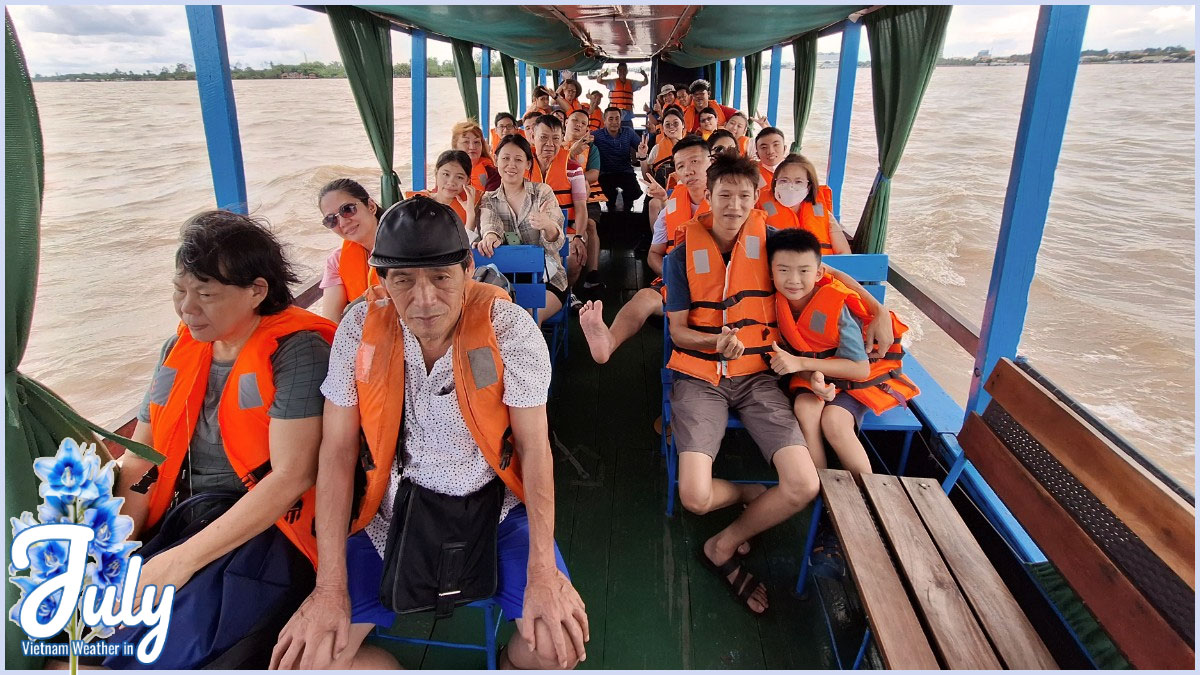 Vietnam Weather in July - Mekong Delta