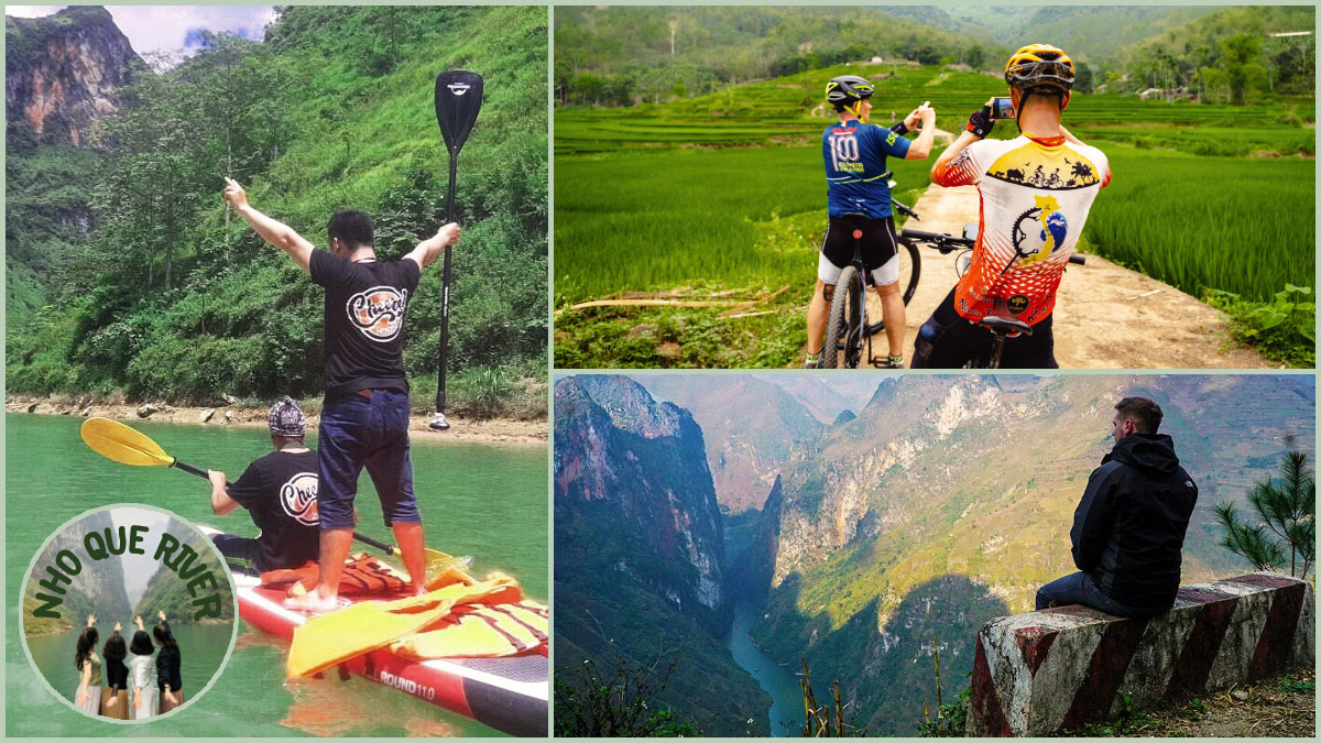 Adventure Activities at Nho Que River