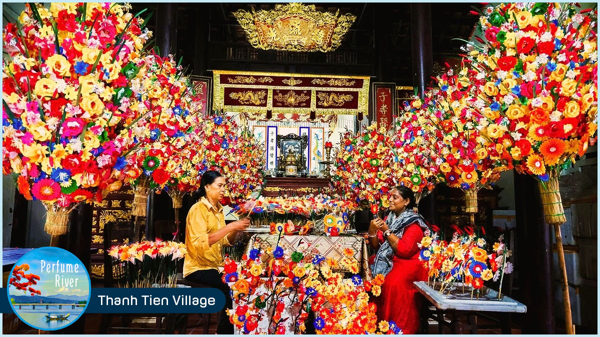 Along Perfume River - Thanh Tien Village