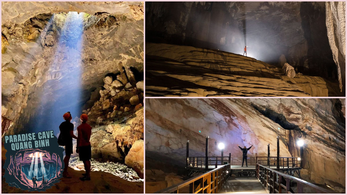 Capturing Sunlight Shining Through Paradise Cave