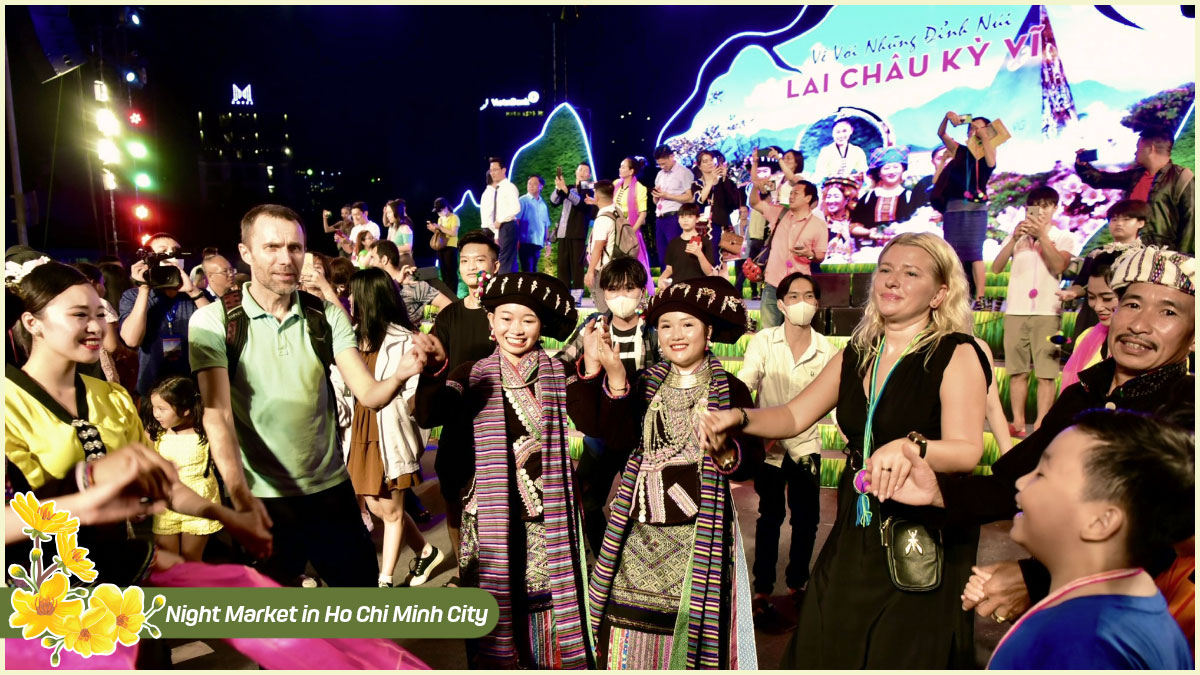 Events at Night Market in Ho Chi Minh City