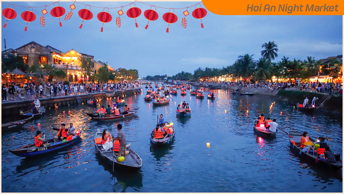 Experience a Hoi An Night Market boat ride