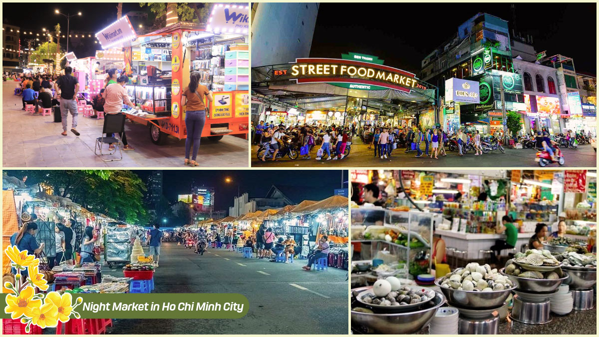 Explore Night Market in Ho Chi Minh City