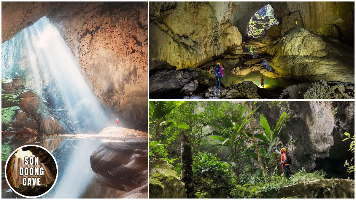 Explore the colossal Son Doong Cave