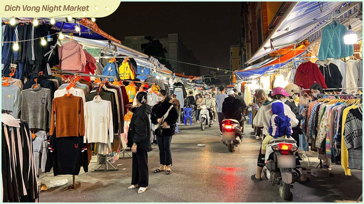 Ha Noi Night Market - Dich Vong Night Market