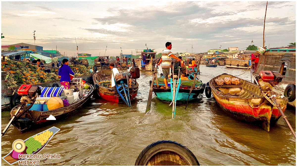 Mekong Delta Market - Cai Rang Market