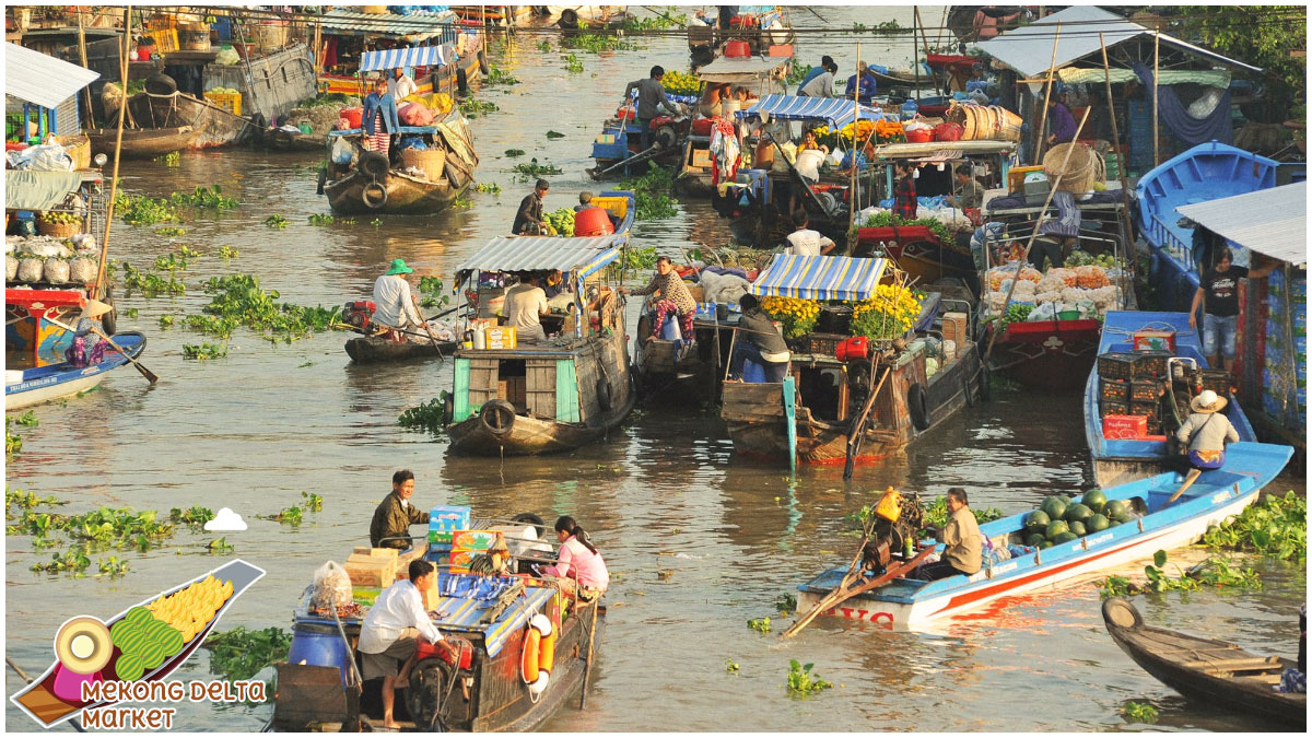 Mekong Delta Market - Nga Nam Market