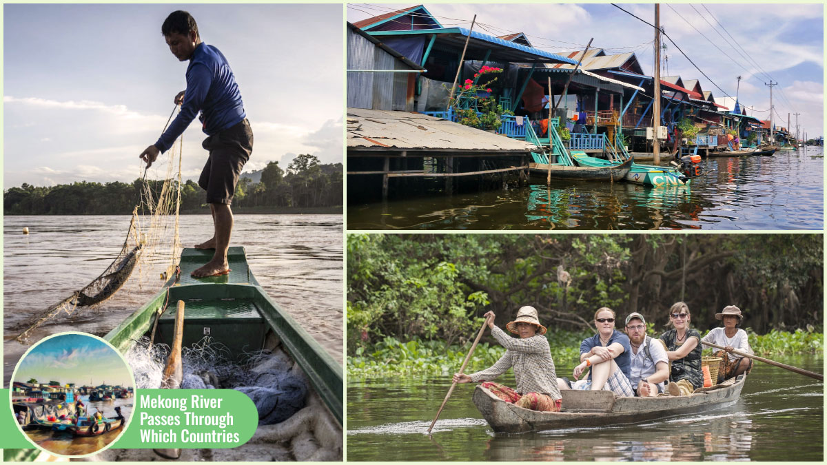 Mekong River Passes Through Which Countries - Cambodia, Tonle Sap Lake