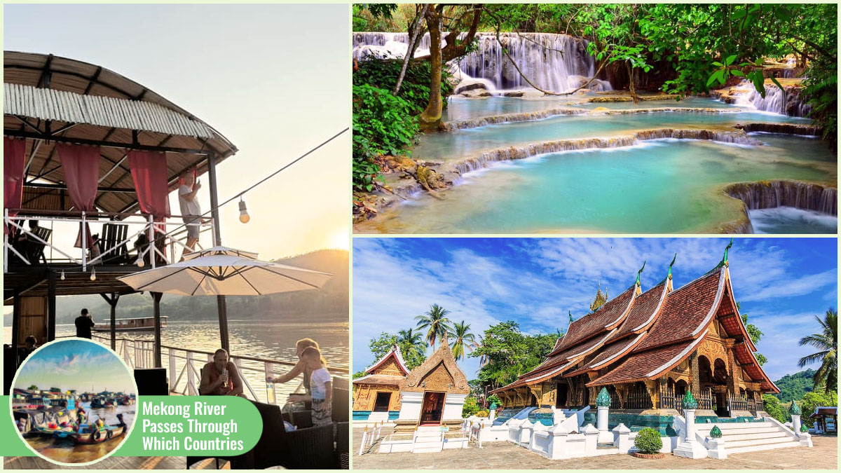 Mekong River Passes Through Which Countries - Laos, Luang Prabang