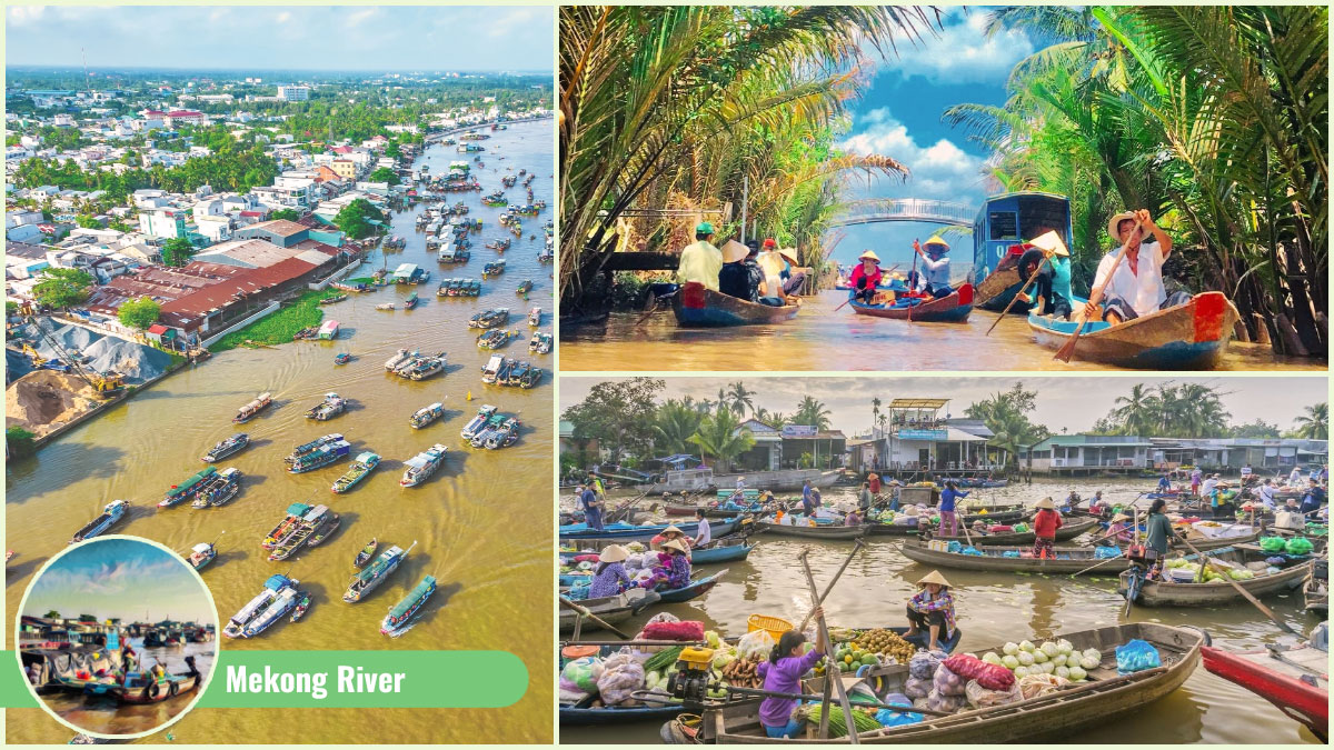 Mekong River plays a vital role in sustaining the region's livelihood