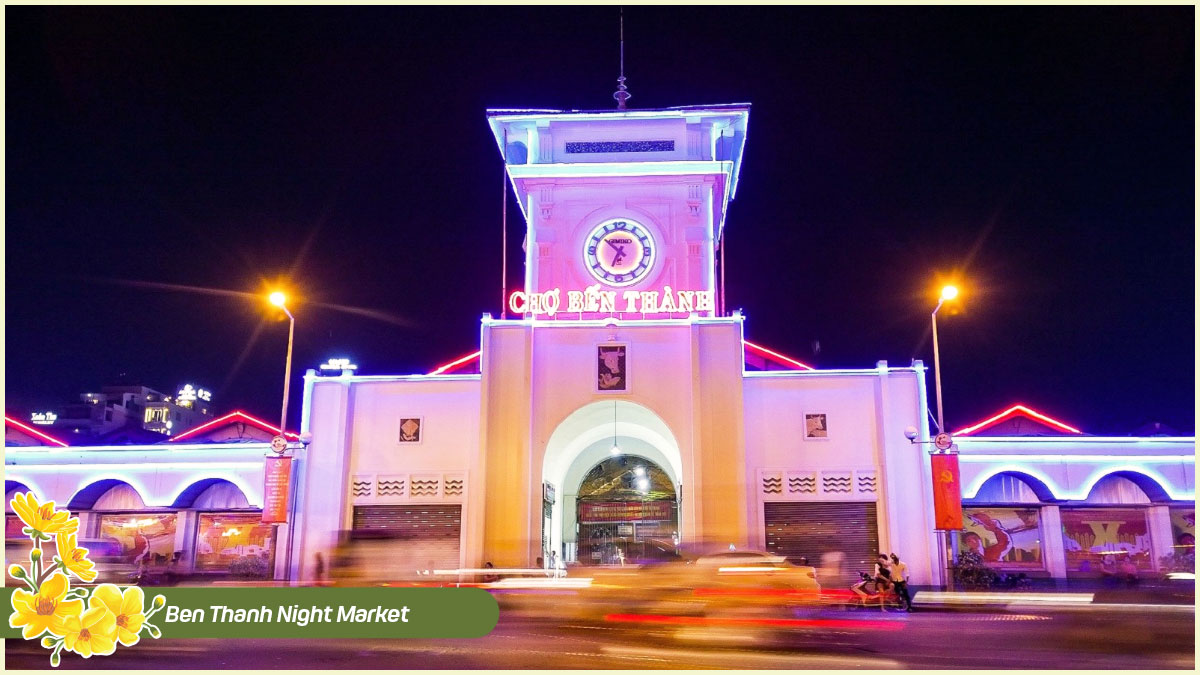 Night Market in Ho Chi Minh City - Ben Thanh Night Market