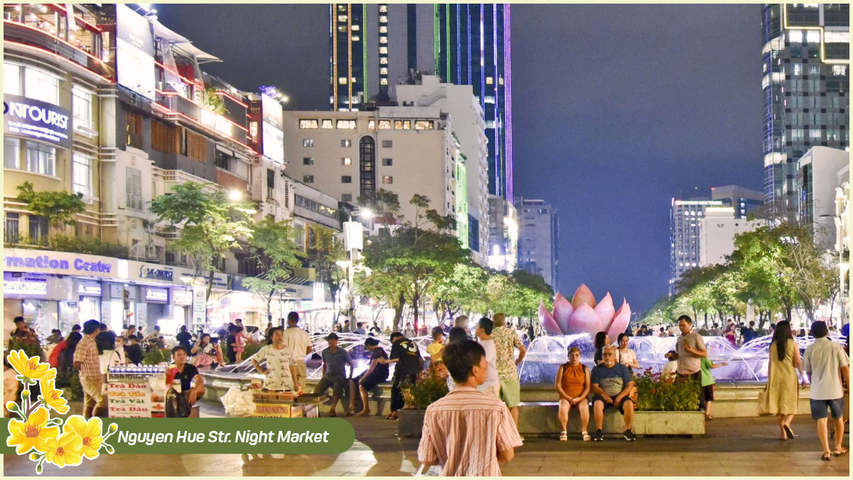 Night Market in Ho Chi Minh City - Nguyen Hue Night Market