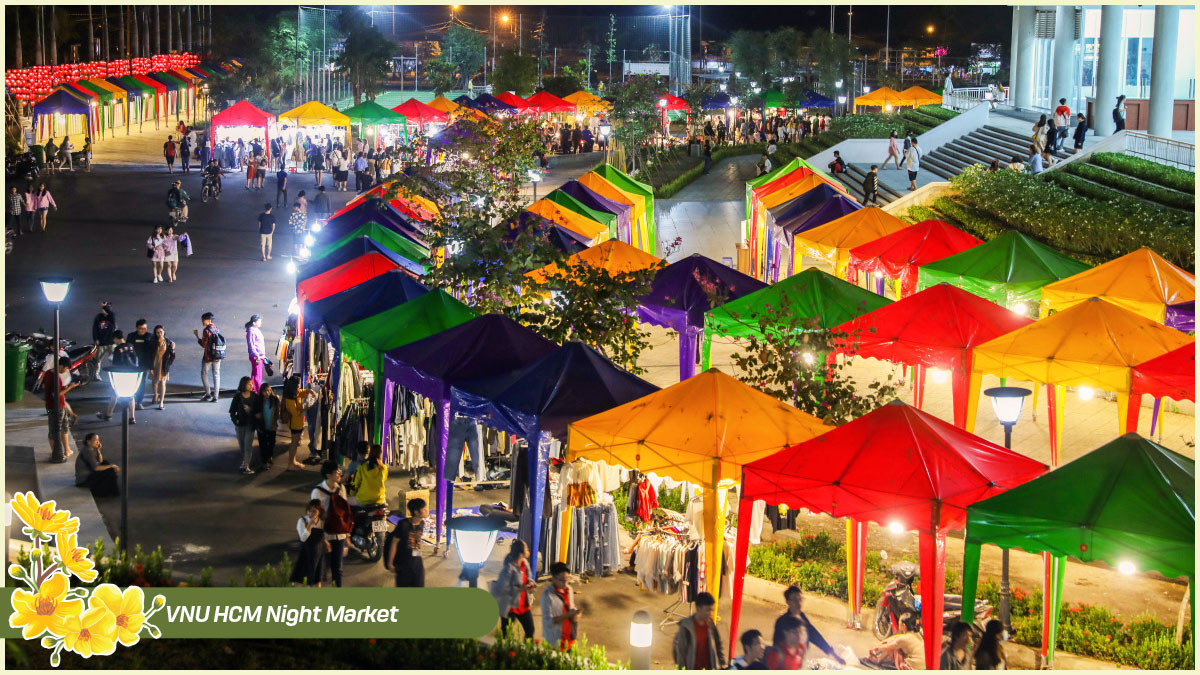 Night Market in Ho Chi Minh City - VNU HCM Night Market