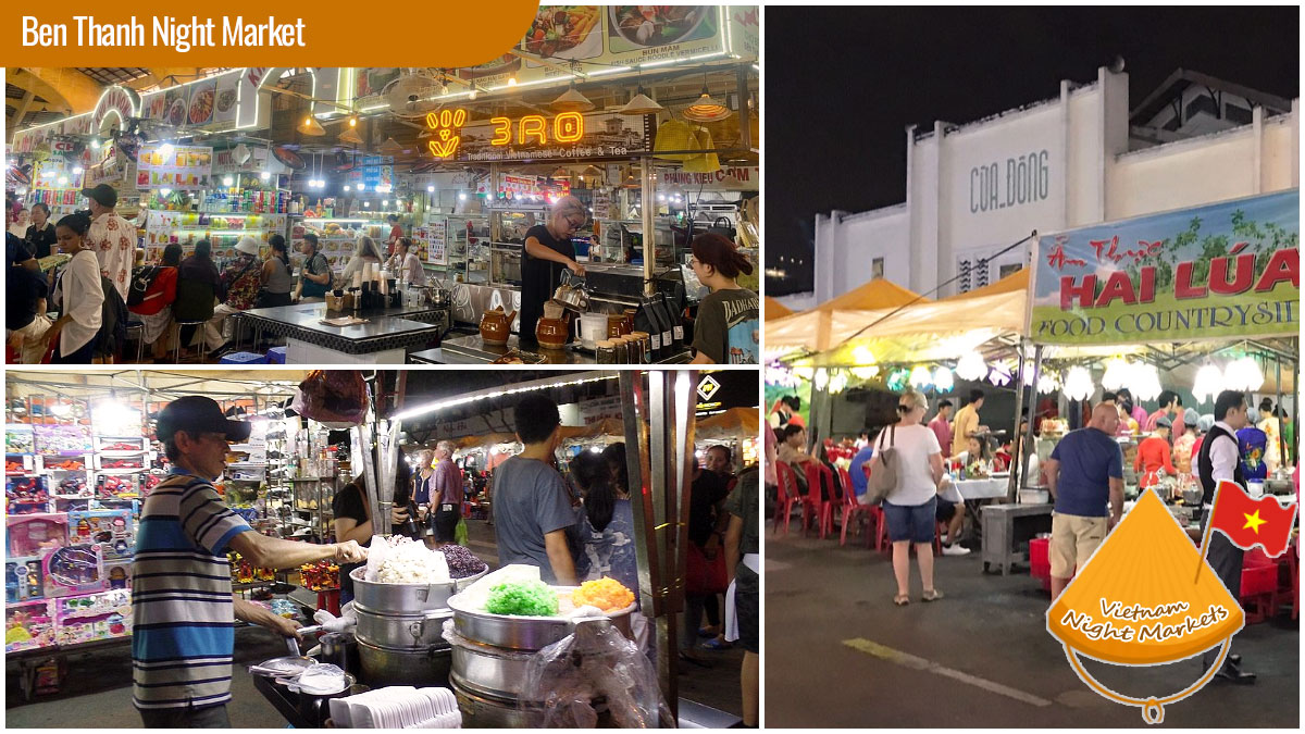 Night Markets in Vietnam - Ben Thanh Night Market