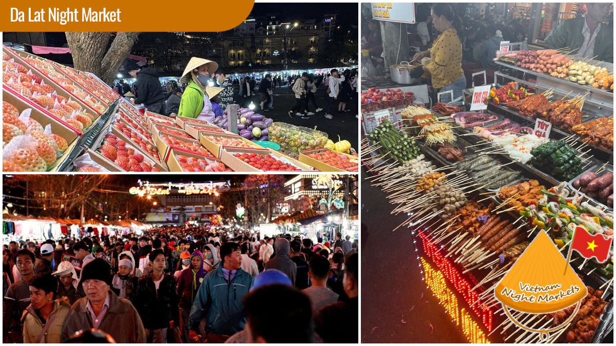 Night Markets in Vietnam - Da Lat Night Market