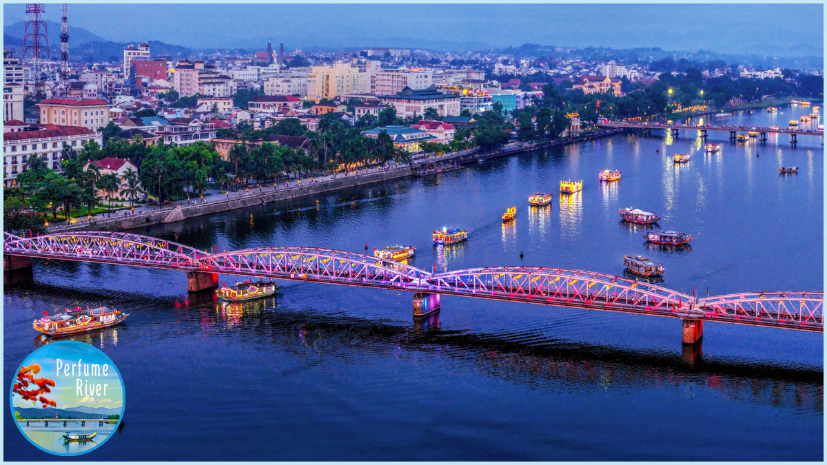 Nighttime Splendor of the Perfume River