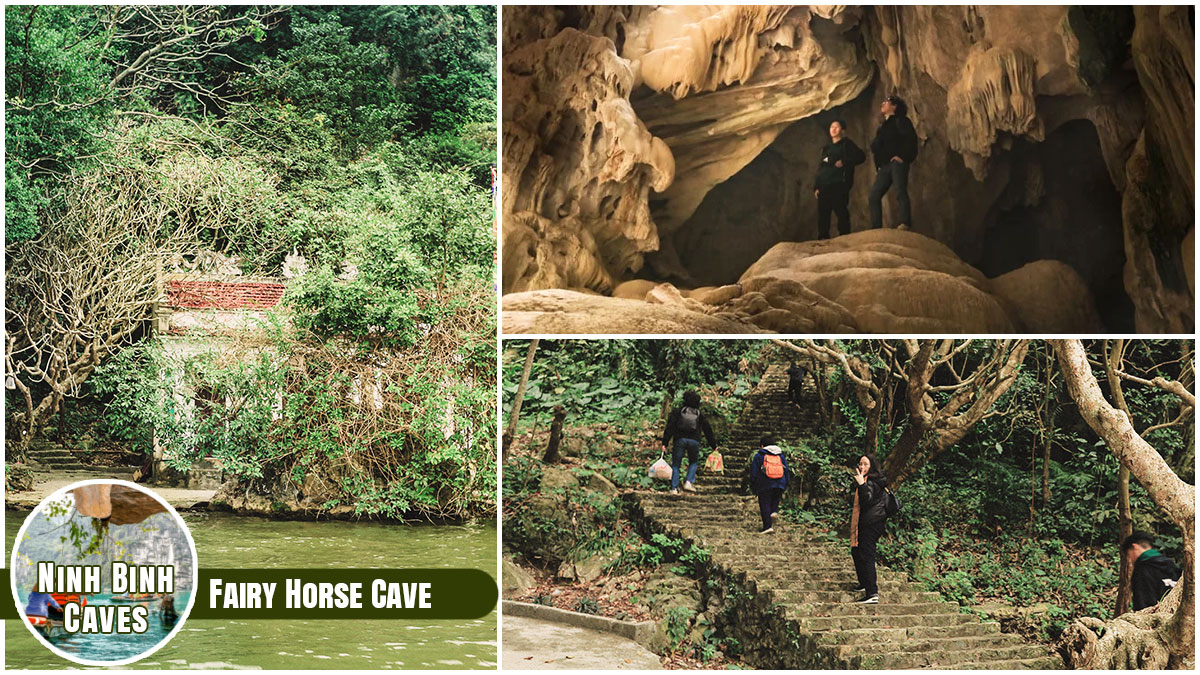 Ninh Binh Caves - Fairy Horse Cave