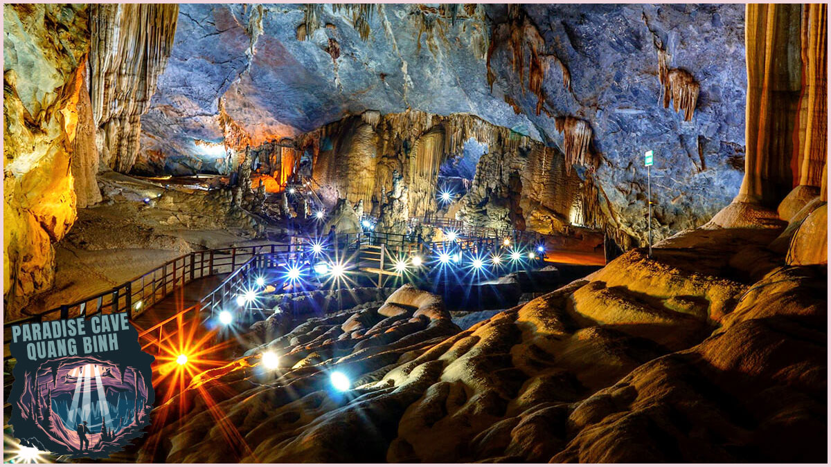 Paradise Cave Quang Binh is one of Vietnam's most beautiful natural wonders