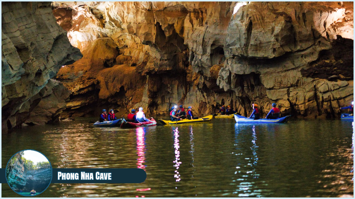 Phong Nha Cave is home to the longest underground river in Vietnam