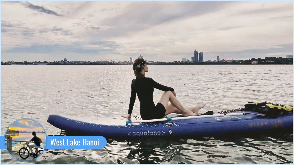 SUP at West Lake Hanoi