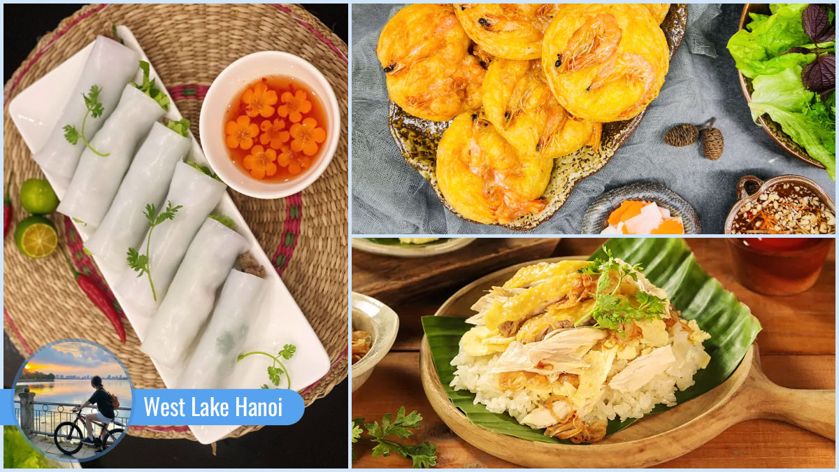 Savor Local Foods around West Lake Hanoi