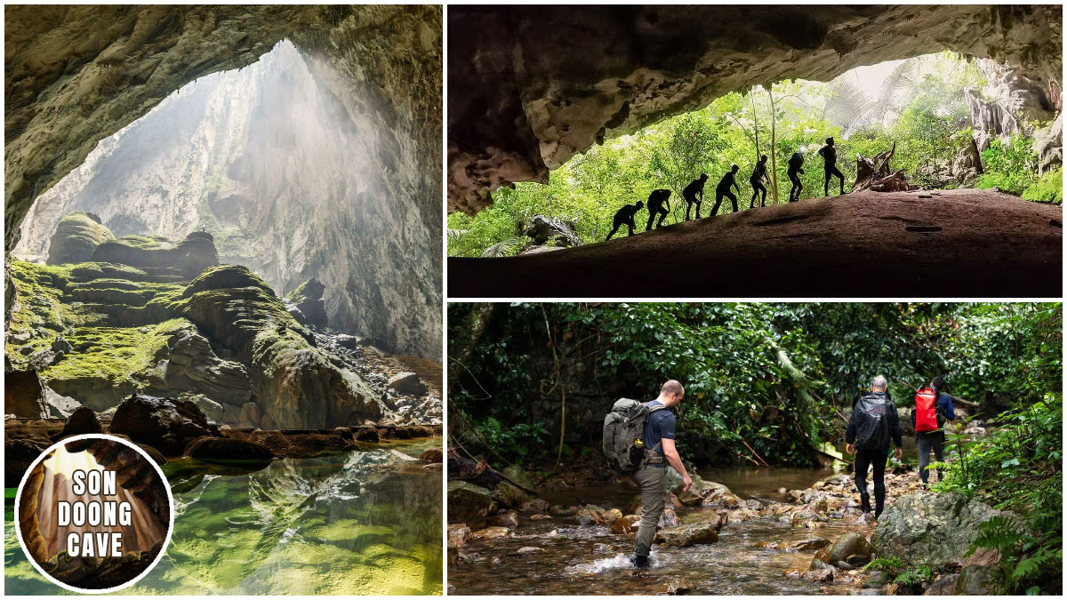 Son Doong Cave is the largest natural cave on Earth