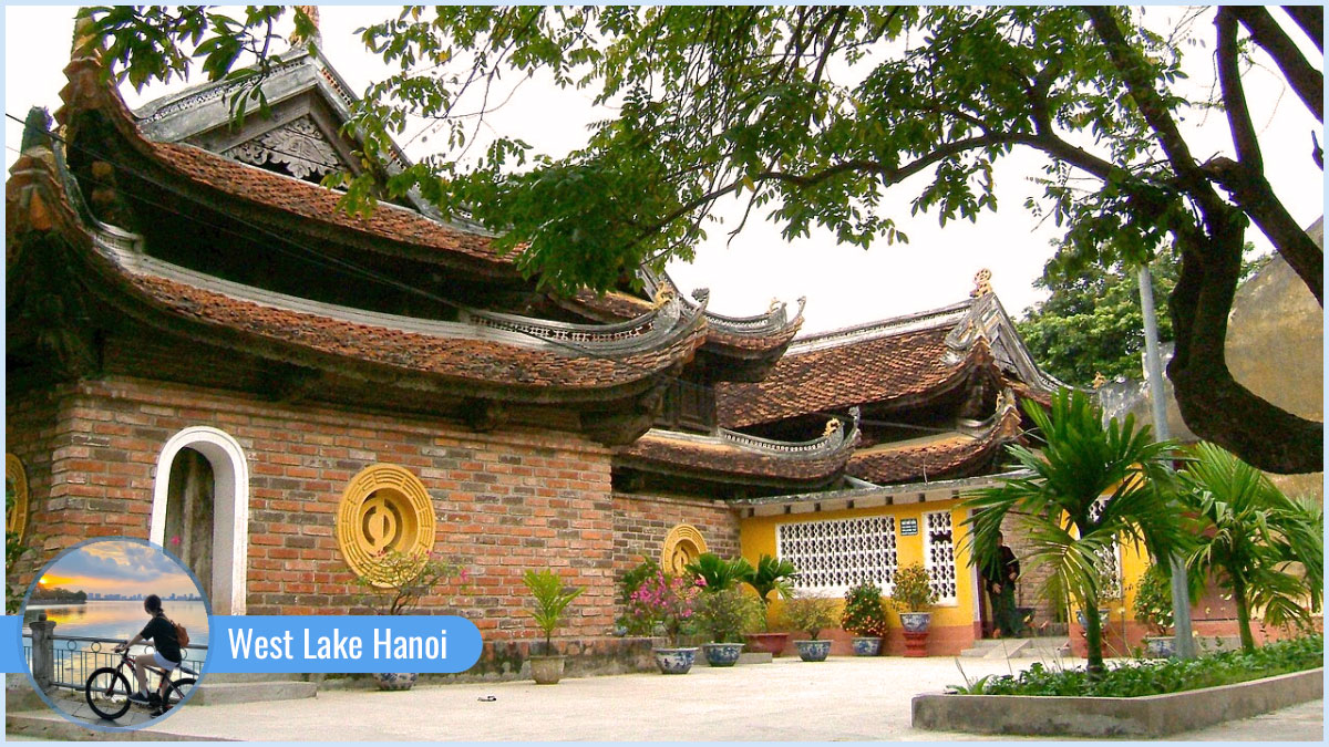 West Lake Hanoi Attractions - Kim Lien Pagoda